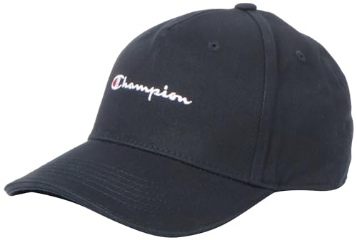 Champion Unisex Lifestyle Caps-802410 Baseballkappe, Schwarz, One Size