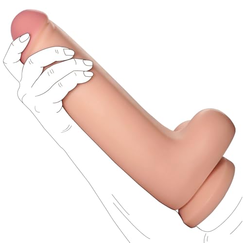 30cm XXL Dildo Großer dicker Anal Dildos mit Starkem Saugnapf Glatte Oberfläche Freihändiges Spielen Sexspielzeug für Frauen und Männer Groß Format
