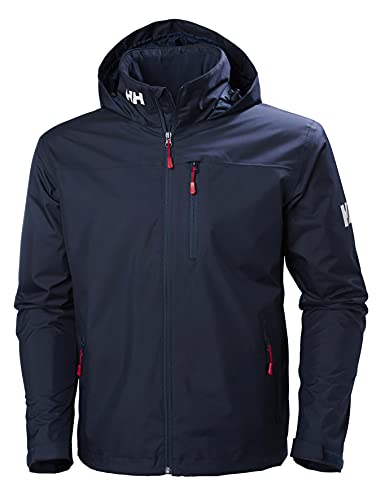 Helly Hansen Herren Crew Midlayer Jacke mit Kapuze, Marineblau, M