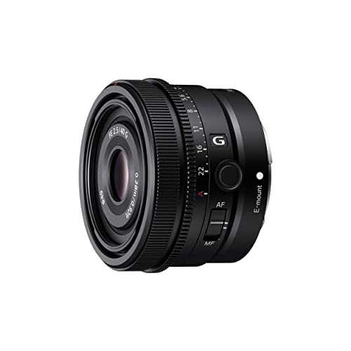 Sony SEL40F25G – FE 40 mm F2.5 G Vollformat Festbrennweiten-Objektiv (Premium G Serie, E-Mount, kompakt & leicht, kompatibel mit Sony A7-Serie & ZV-E1, A6000-Serie & ZV-E10)