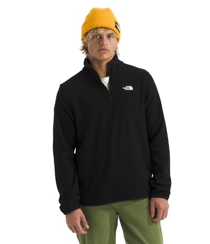 The North Face Herren Glacier Fleece 1/4 Zip Sweatshirt, TNF Black, L