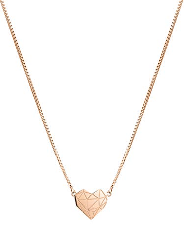 LIEBESKIND BERLIN Damen-Collier Edelstahl (roségold)