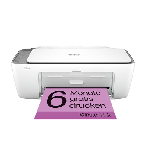 HP DeskJet 2820e Multifunktionsdrucker, 6 Monate gratis drucken Instant Ink inklusive, Drucker, Scanner, Kopierer, WLAN