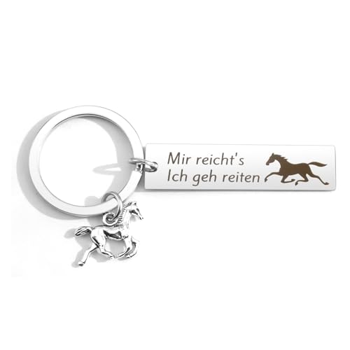 Schlüsselanhänger für Pferde Mädchen - Geschenk für Pferdeliebhaber, Pferdebesitzer und Frauen Erwachsene - Zubehör 12 Jahre