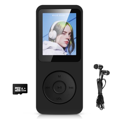 32GB MP3 Player Bluetooth 5.3 mit 1.8