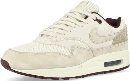 NIKE Herren AIR MAX 1 PRM Sneaker, Sail Lt Orewood BRN Phantom, 43 EU