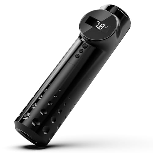 Mast Archer Tattoo Maschine Kabellose Rotary Tätowiermaschine Pen 3.5mm Stroke 2000mAh Akku con 2pcs Grips für Tätowierer und Anfänger