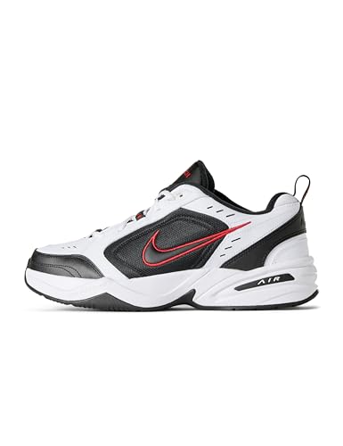 Nike Air Monarch IV Laufschuhe für Herren, Weiß - weiß (White/Black 101) - Größe: 43 EU