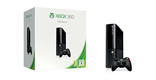 Xbox 360 - Konsole Slim 500GB, schwarz