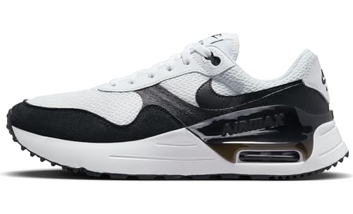 Nike Herren Air Max Systm Sneaker, White/Summit White/Black, 41