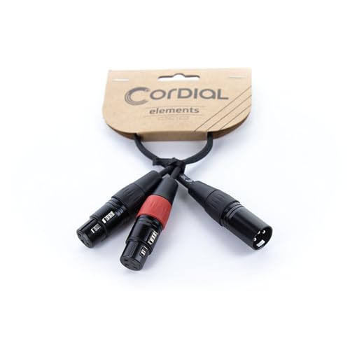 CORDIAL Kabel ECL EY0.3MFF Kabel Adapter Elements XLR