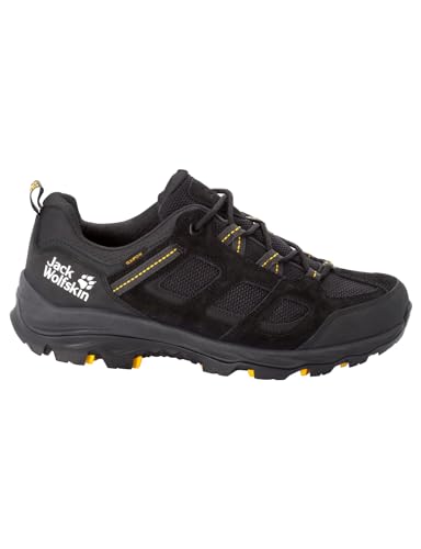 Jack Wolfskin Vojo 3 Texapore Low M Herren Outdoorschuhe , Black Burly Yellow Xt, 44 EU