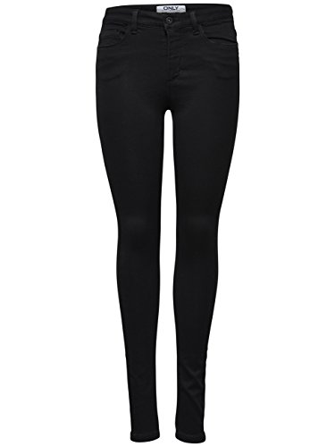 ONLY Damen Onlroyal High Sk Pim600 Noos 15093134 Jeans, Schwarz, EU L/34