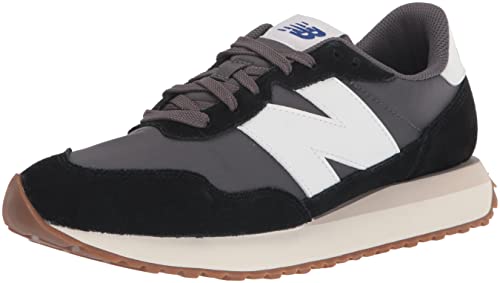 New Balance Herren 237V1 Sneaker, Black, 41.5 EU