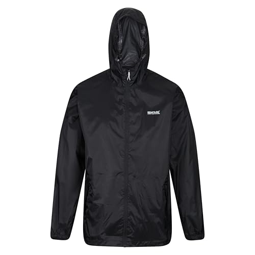 Regatta Pack-It III wasserdichte und atmungsaktive Shell-Jacke mit Kapuze und Taschen