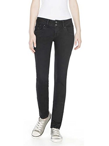 LTB Jeans Damen Molly Jeans, Black To Black Wash, 27W / 30L