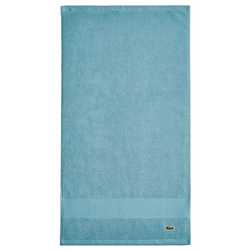 Lacoste Heritage Supima Baumwoll-Handtuch, himmlisch, 40,6 x 76,2 cm