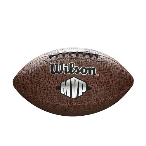 WILSON NFL MVP-Football, Braun, One Size