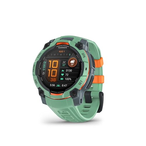 Garmin Instinct 3 45mm AMOLED – GPS-Multisport-Smartwatch, 1,2