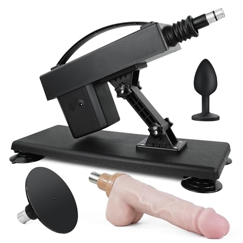 Sexmaschine mit Dildo Fickmaschine für Frauen mit Saugnapfadapter Automatische Sex Maschine Fickle Maschine für Frauen Männer Dildo Maschine Sexspielzeug für Anfänger