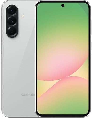 Samsung (A566 Galaxy A56 Dual 5G 128GB 8GB RAM (LightGray) Grey