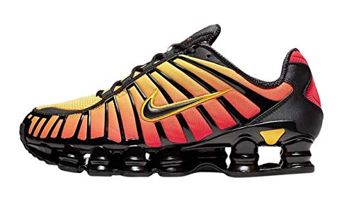 Nike Herren Shox Tl Sneaker, Black Amarillo University Red, 44 EU