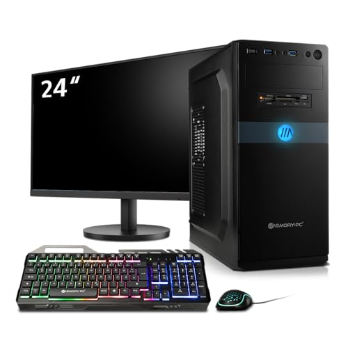 Komplett PC Set Business & Multimedia Ryzen 3 3200G 4X 4.0 GHz, 16 GB DDR4 RAM, 1 TB M.2 SSD, Win 11 Pro inkl. 24