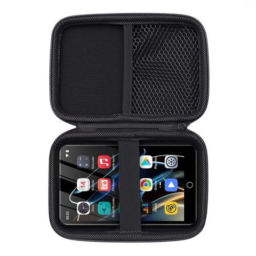 ZAQE MP3-Player-Schutzhülle, 8,5 x 13,4 x 4,5 cm, schwarz