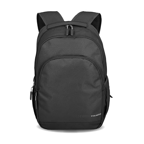 Travelite Handgepäck Rucksack mit gepoltertem Laptopfach, Laptop Rucksack 15,6 Zoll, KICK OFF, Tagesrucksack für Urlaub und Sport, 45 cm, 22 Liter
