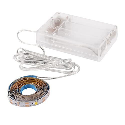 Ideen mit Herz LED-Lichterband, selbstklebend, warmweiß, inkl. Timer, 40er, 135 cm, 100 cm Kabelzulauf