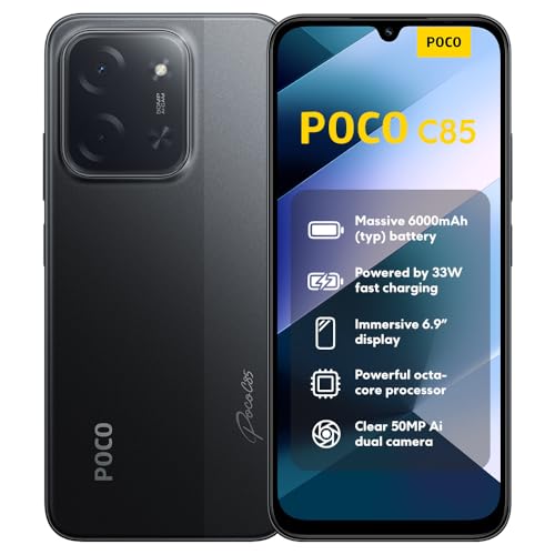 XIAOMI Poco C85, Smartphone 8+256GB, 6,9