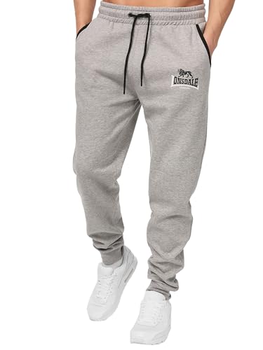 Lonsdale Herren Sporthose Jogginghose Two Tones grau (Steingrau) X-Large