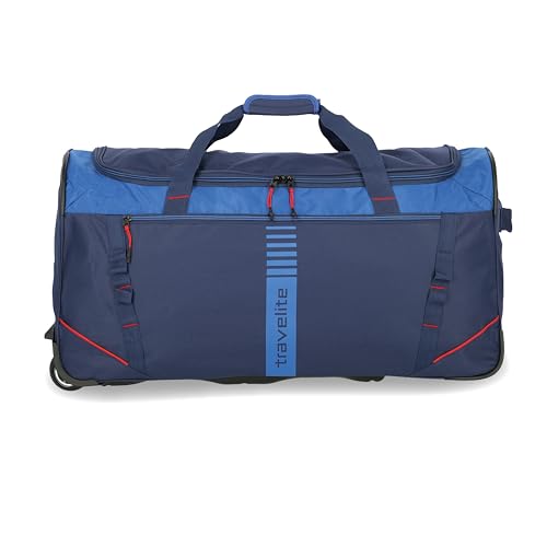 travelite Trolley Reisetasche mit Rollen, Sporttasche Basics Active, große Rolltasche im frischen Design, 71 cm, 86 Liter