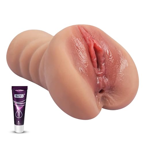 Realistische Masturbator Mastubrator Mann Sex Spielzeug Pussy Taschenmuschi Realistisch Groß mit 3D Vagina Klitoris Anal Erotik Pocket Pussy Sex Spielzeug für die Männer