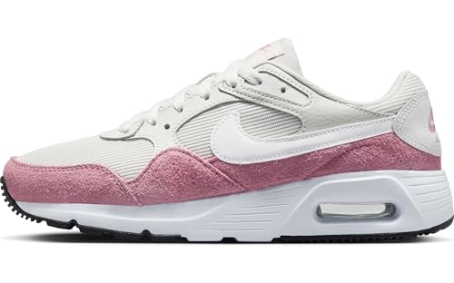 NIKE Herren AIR MAX SC Sneaker, Platinum Tint/White-Elemental Pink-Black, 40 EU