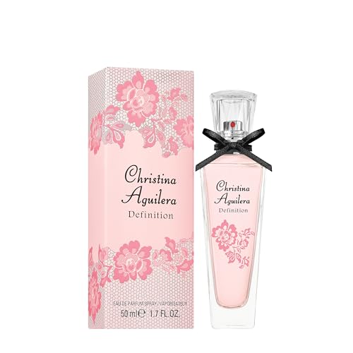 Christina Aguilera - Definition Eau de Parfum, leichtes Parfüm, mit Mandarine, Orchidee und Amber, blumige und zitrische Noten, erfrischender Duft, ideal für den Sommer, Parfüm für Damen - 30 ml