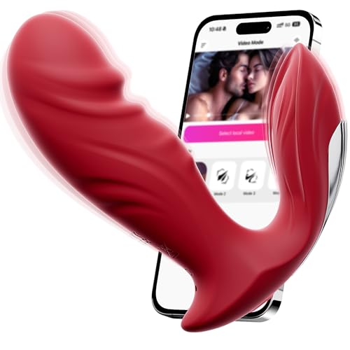 Butterfly Vibrator Dildo Sex Toys - Vibration für Frauen APP Tragbarer mit 9 Vibrationsmodi Sex spielzeug für die Frau Vibrators Klitoris Stimulator für Sie Sexspielzeug für die Paare&Solo