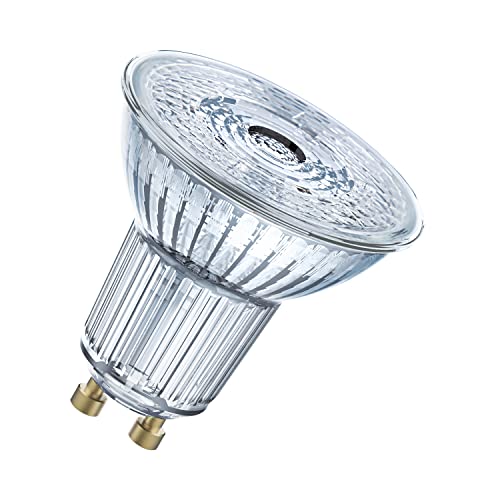 Osram LED Base PAR16, LED-Reflektorlampe mit GU10-Sockel, Nicht Dimmbar, Ersetzt 50 Watt, 36° Ausstrahlungswinkel, Warmweiß - 2700 Kelvin, 10er-Pack