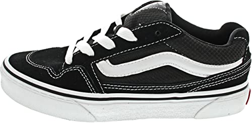 Vans Unisex Kinder Caldrone Sneaker Caldrone Trainers, SUEDE/MESH BLACK/WHITE, 39 EU
