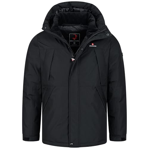 Höhenhorn Lawinenstar Herren Winter Jacke Schwarz Gr. L