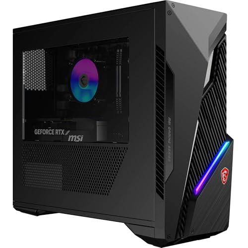 MSI MAG Infinite S3 14NVP7-101EU Gaming PC – 32 GB DDR5 RAM, Prozessor Intel Core i7 – 14700F, GPU RTX 5070 12 GB – SSD 1 TB, Netzteil 80+ Bronze, Wi-Fi 6E, Wärmeableitung – Windows 11 Home