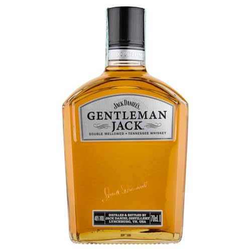 Jack Daniel's Gentleman Jack - Tennessee Whiskey - Geschenkempfehlung - Ein Mix aus Karamell, Minze und dunklen, reifen Äpfeln - 0.7L/40% Vol
