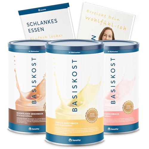 SanaVia BCM Diät 2+1 Gratis Basiskost Set - 72 Mahlzeiten
