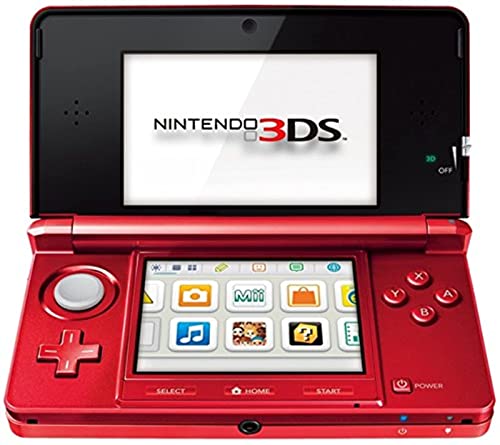 Nintendo 3ds Metallic Red