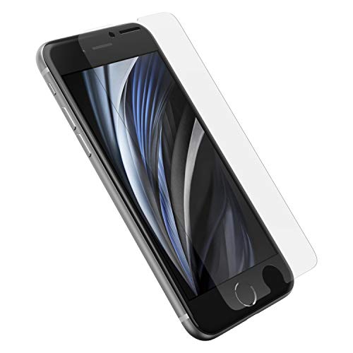 OtterBox Trusted Glass Displayschutz für iPhone 6s/7/8/SE 2. Gen 2020/3. Gen 2022 gehärtetes Glas, Schutz vor Brüchen, Kratzern und Stürzen, Keine Einzelhandelsverpackung