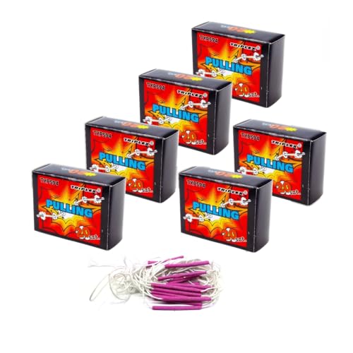 h2i Pulling - Knall-Ziehschnüre | 120 Stück | Party Spaß für Klein & Groß I für Silvester, Halloween & Party Mitbringsel | Kinder & Jugendfeuerwerk | b | Ganzjahresfeuerwerk Kat. F1
