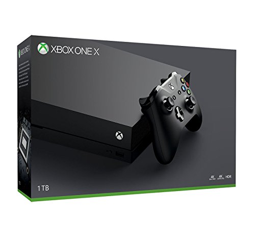 Microsoft - Xbox One X 1TB Console with 4K Ultra Blu-Ray - Black