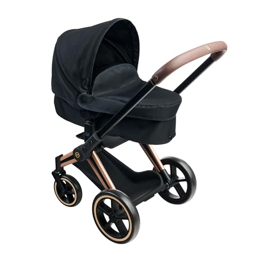 Corolle Mon Grand Poupon Cybex Puppenwagen, für 36-42cm Puppen, Buggy, 3in1, faltbar, Puppenspielzeug, Puppenmama, ab 3 Jahren