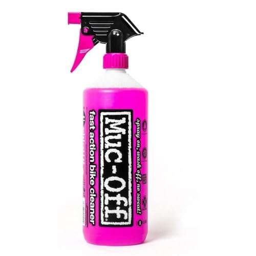 Muc Off Nano-Tech Fahrradreiniger, 1 Liter - Hochwirksames, Biologisch Abbaubares Fahrrad Reinigungsspray Muc Off Bike Cleaner - Sicher auf Allen Oberflächen Für Alle Fahrradtypen Geeignet