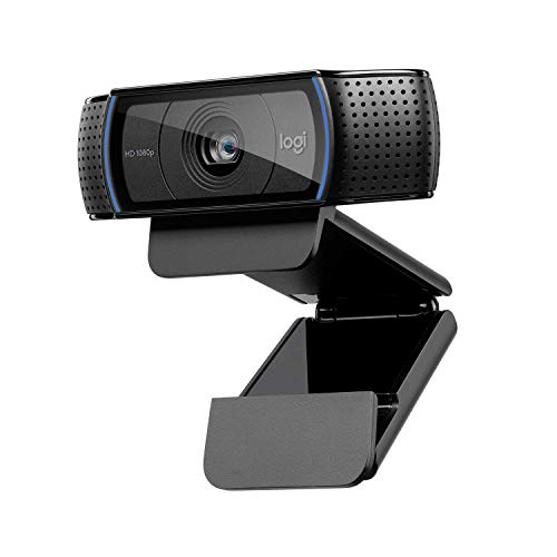 Logitech 960-001055 Full HD Webcam, Schwarz